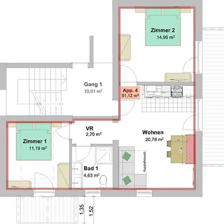 Bed & Breakfast Mirabelle 3*